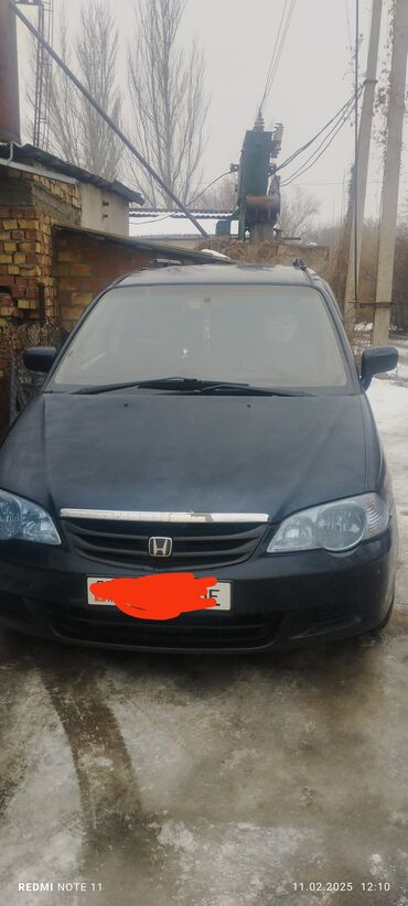 сдам машину в аренду: Honda Odyssey: 2000 г., 2.3 л, Автомат, Бензин, Минивэн