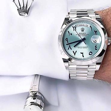 Qol saatları: Rolex Day-Date(prezident) Full Lume Premium:Avtomatik Yapon — 7