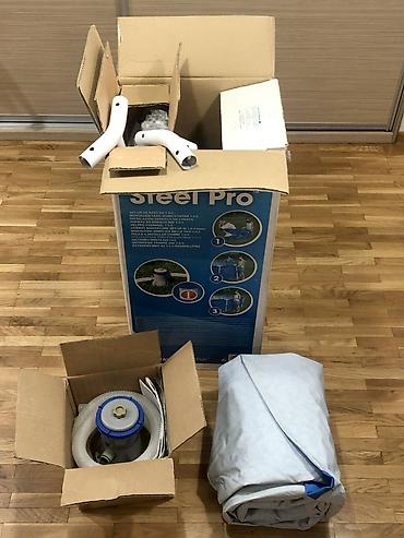 mojca simpo cena: Bazen Bestway Steel Pro 305x76cm sa metalnim okvirom i pumpom za — 3