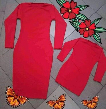 Haljine: Haljine za mame i devojcice - rade se u velicinama od 1 do 12, i za — 13