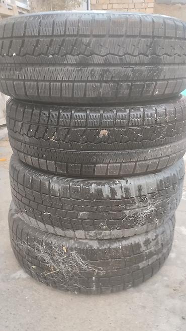 Комплект зимних автомобильных шин 195/65 R15. На фото видно 4 at lalafo.kg Комплект зимних автомобильных шин 195/65 R15. На фото видно 4