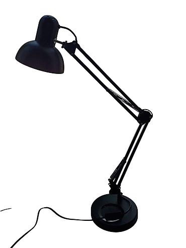 hy320 mini: Qolmalı masa lampası – qara rəng Masaya bağlanan modelidə mövcuddur - — 1