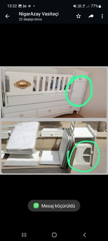 детская кровать машина купить: Beşik təzə kimidir satılır 100 AZN. Tecılı evdən çıxmalıdır ‼️ sadece