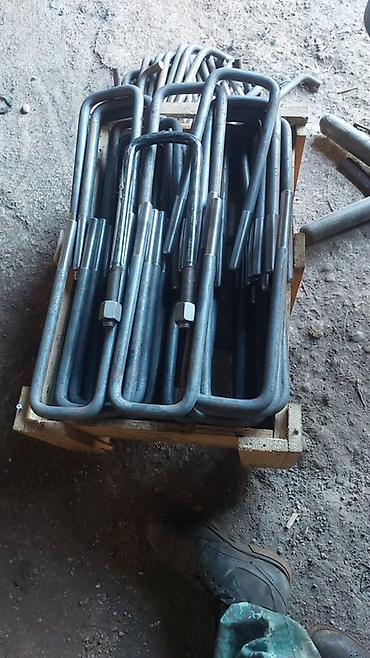 U formalı boltlar (U-bolt) – ağır konstruksiyaların bərkitməsi üçün