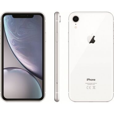 графический планшет бишкек цены: IPhone Xr, Колдонулган, 128 ГБ, Ак, Коргоочу айнек, Каптама, 79 %