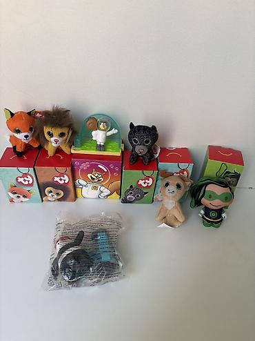 oyuncaq masinlar: 1 ədədi - 10 manat Mcdonald’s Happy Meal oyuncaqları. Yeni, qutuda — 1