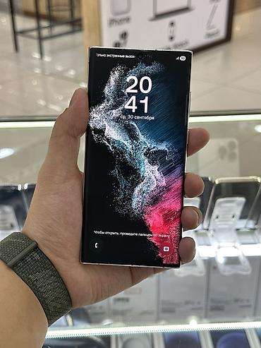 Уюлдук телефондор жана аксессуарлар: Samsung Galaxy S22 Ultra SM‑S908E/DS Основные характеристики: - Экран — 2