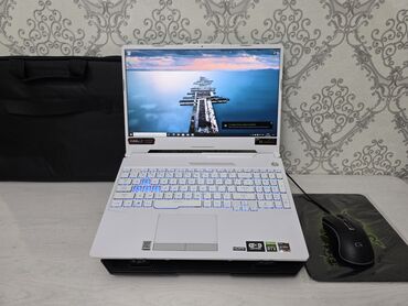 телевизор смарт 32: Ноутбук, Asus, 24 ram gb ГБ ОЭТ, AMD Ryzen 7, 15.6 ", Колдонулган, Оюндар үчүн, эс тутум NVMe SSD