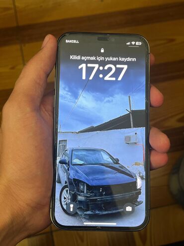 iphone 12 minu: IPhone 12 Pro, 128 GB, Graphite, Simsiz şarj, Face ID