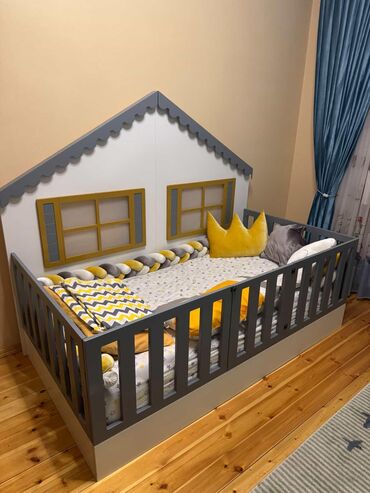 Yataq otağı dəstləri: Təknəfərlik çarpayı, Dolab, İşlənmiş — 6