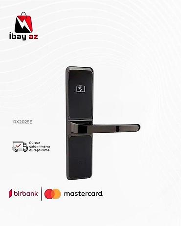 smart açar: Smart qapı kilidi "RX2025E"RX2025E 🔹 Brend: RX 🔹 Model: RX2025E 🔹 — 1