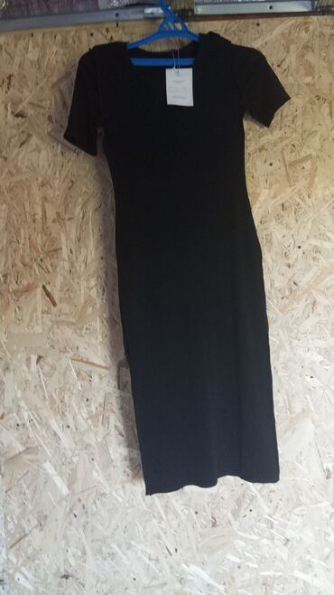 джинсы платье: Повседневное платье, Лето, Длинная модель, 2XL (EU 44)