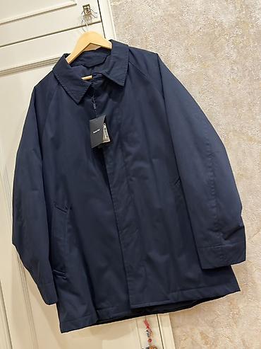 Kişi geyimləri: Palto, Massimo Dutti, XL, rəng - Göy — 1