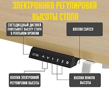 gt5 pro: Компьютерный игровой стол Gaming Tab Pro с электронной регулировкой — 5