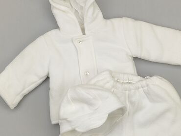 hm biala sukienka: Komplet niemowlęcy, 0-3 m, stan - Bardzo dobry