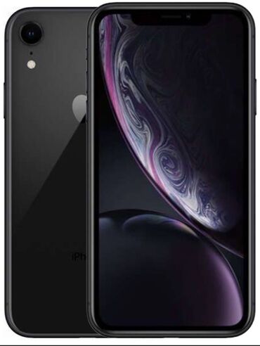 Apple iPhone: IPhone Xr, Б/у, 64 ГБ, Зарядное устройство, Защитное стекло, Чехол, 77 %