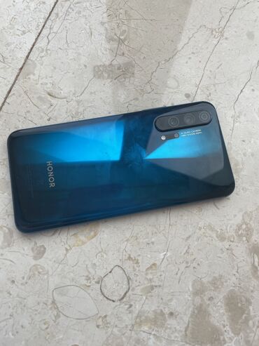 подставка под телефон: Honor 20 Pro, 256 GB, rəng - Göy, Face ID, Barmaq izi, Sensor