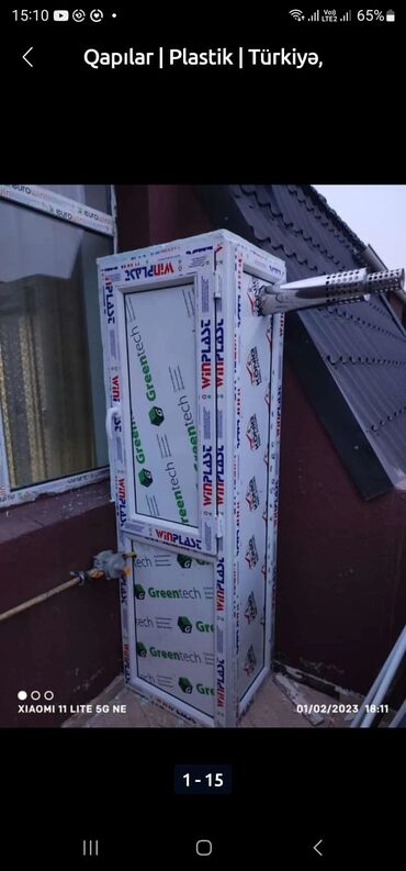 Butkalar, köşklar: Plastik Mühafizə Butkası 200x150x225 Çatdırılma quraşdırılma daxil — 12