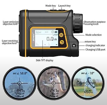 lazer metrə: Yeni Lazer məsafə ölçən, Rəngli displey, Tripod girişli, USB girişli, Ünvandan götürmə, Pulsuz çatdırılma, Ödənişli çatdırılma, Kredit yoxdur — 2