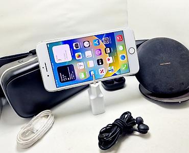 Apple iPhone: IPhone 8 Plus, Б/у, 256 ГБ, Белый, Наушники, 100 % — 9