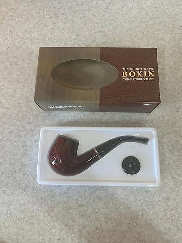 toba strike: BOXIN brendi tütün boruları dəsti - Klassik dizaynlı tütün boruları — 4