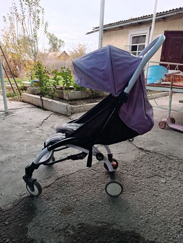 удобные коляски для новорожденных: Балдар арабасы, түсү - Кызгылт көк, Колдонулган