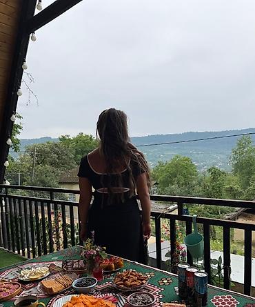 Həyət evi alıram: Gunluk ve aylıq kiraye 70-80azn !🥰A‑Frame tipli taxta kottec – gecə — 15