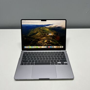экран от компьютера: Ноутбук, Apple, 8 ГБ ОЗУ, Apple M2, 13.5 ", Б/у, Для работы, учебы, память SSD