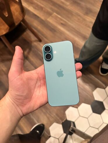 iphone 8 plus 256 gb: IPhone 16, 128 GB, Göy, Face ID