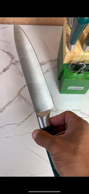 Ножи: Набор ножей (9 предметов) Имеется также в других расцветках ❗️Цена at lalafo.kg — 4 Ножи: Набор ножей (9 предметов) Имеется также в других расцветках ❗️Цена — 4