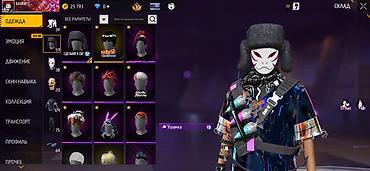 Значки: Игровой аккаунт Garena Free Fire Основное: - Ник: BANDIT♡ - Уровень — 4
