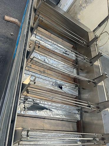 Restoran manqalları: Pasco brendinin paslanmayan poladdan hazırlanmış vitrinli dönər/kabab — 2