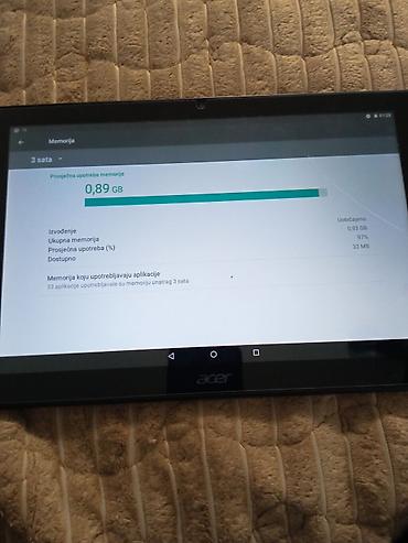 Tableti: Acer Android tablet - Ekran: oko 10 inča, široki format, prednja — 11