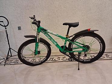 velosiped almaq: 24 luk velosiped satılır. Qiymet 170 azn. Tezedir demek olar istifade — 1