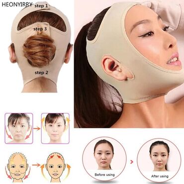 маска бандаж для лица: Повязка бандаж для коррекции овала лица Бандаж для коррекции