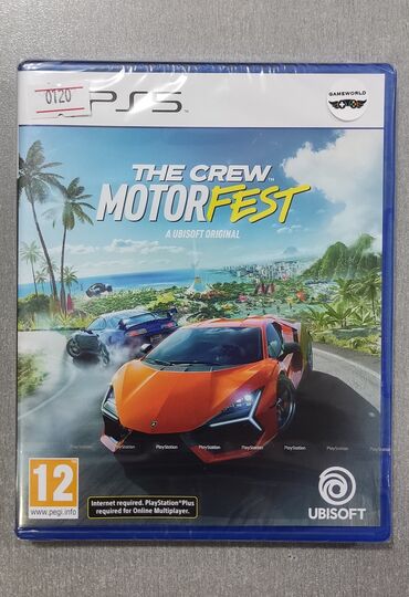 ps3 oyunlari: Ps5 üçün the crew motorfest oyun diski. Tam yeni, original bağlamada