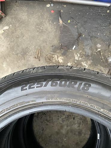 diski teker type 1: 225/60 R18 yay-yol şinləri - Ölçü: 225/60 R18 - Tip: Tubeless, steel — 2
