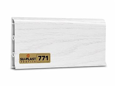 plastik plintus: SU-PLAST döşəmə plintusları - Material: keyfiyyətli PVC, elastik və — 7