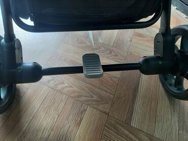 Коляски: Коляска, цвет - Черный, Б/у — 13