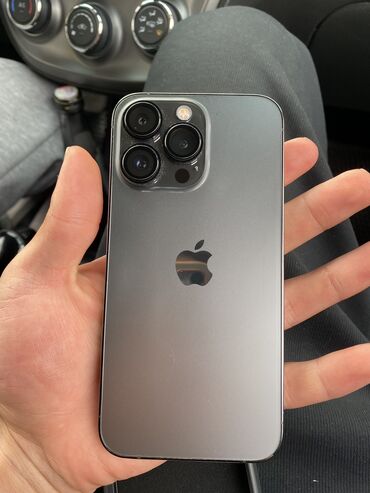 айфон 13 про макс бу цена в бишкеке: IPhone 13 Pro, Колдонулган, 256 ГБ, Black Titanium, Коргоочу айнек, Каптама, 89 %