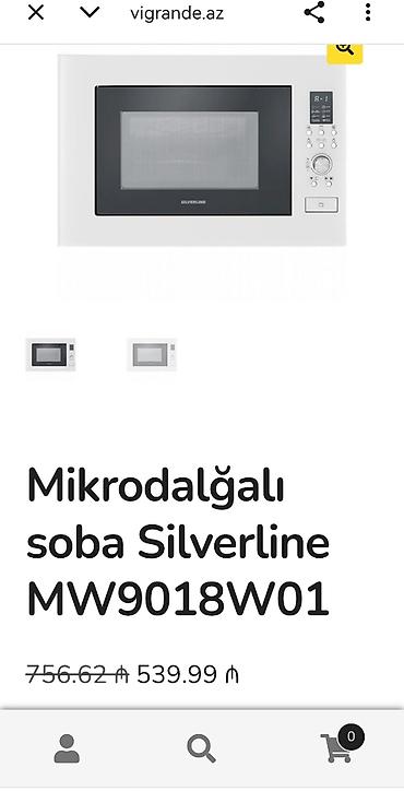 samsung mikrodalga: Mikrodalğalı soba Silverline, Ayrıca dayanan, Mikrodalğalar ilə, rəng - Qara, İşlənmiş — 3