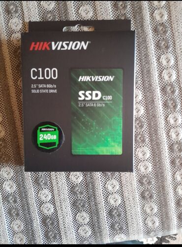 Kompüter ehtiyyat hissələri: SSD disk Hikvision, 240 GB, Yeni