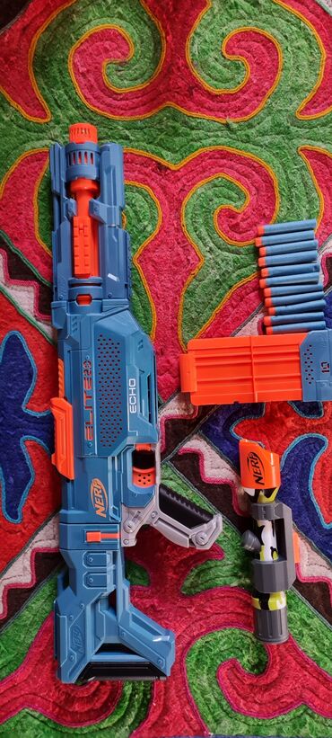 игрушечный бластер: NERF оригинальная бластера Nerf Elite 2.0 Echo CS-10 прилагаются