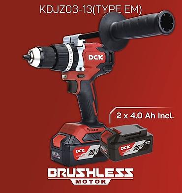 brushless: Аккумуляторная ударная дрель-шуруповерт DCK KDJZ03-13 (Type EM) - — 2