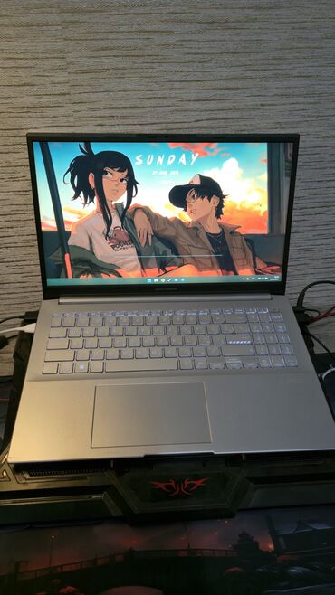 поко х3 про 8 256: Ноутбук, Asus, 8 ГБ ОЗУ, AMD Ryzen 5, 16 ", Б/у, Для работы, учебы, память SSD