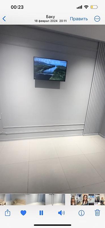 ucuz led tv: Divar üçün asılmış LED televizor - Ekran: təxminən 32–40 düym — 2