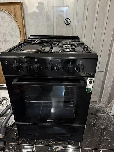 beko плита: Газовая плита Artel Dolce 01-EX, черная - Тип: комбинированная — 1