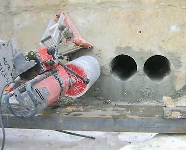 Beton işləri: Beton kəsimiləri dəqiq və səliqəli beton kesen beton deşen betonlarin — 8