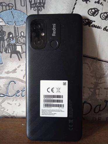 xiaomi china mobile: Xiaomi, Redmi 12C, Б/у, 64 ГБ, цвет - Черный, 2 SIM