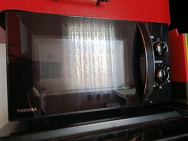 pilet soba: Toshiba mikrodalğalı soba - Rəng: qara, güzgü effektli ön qapı - — 1